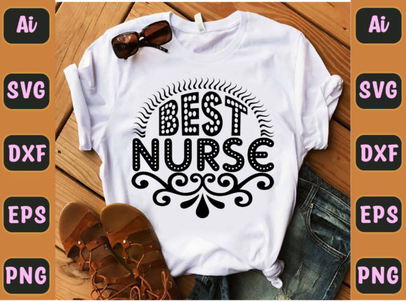 Best Nurse 9 Graphics for T-Shirt Designs