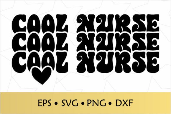 Cool Nurse SVG for Crafts and Graphics