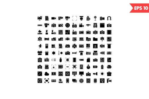 Medical Glyph Icon Pack: Clean Graphics and Icons