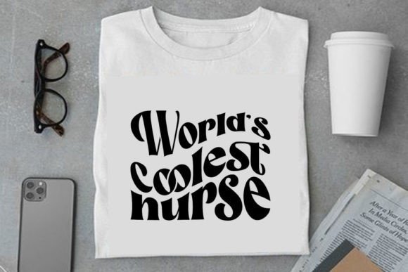 Retro Nurse Graphics for T-Shirt Designs